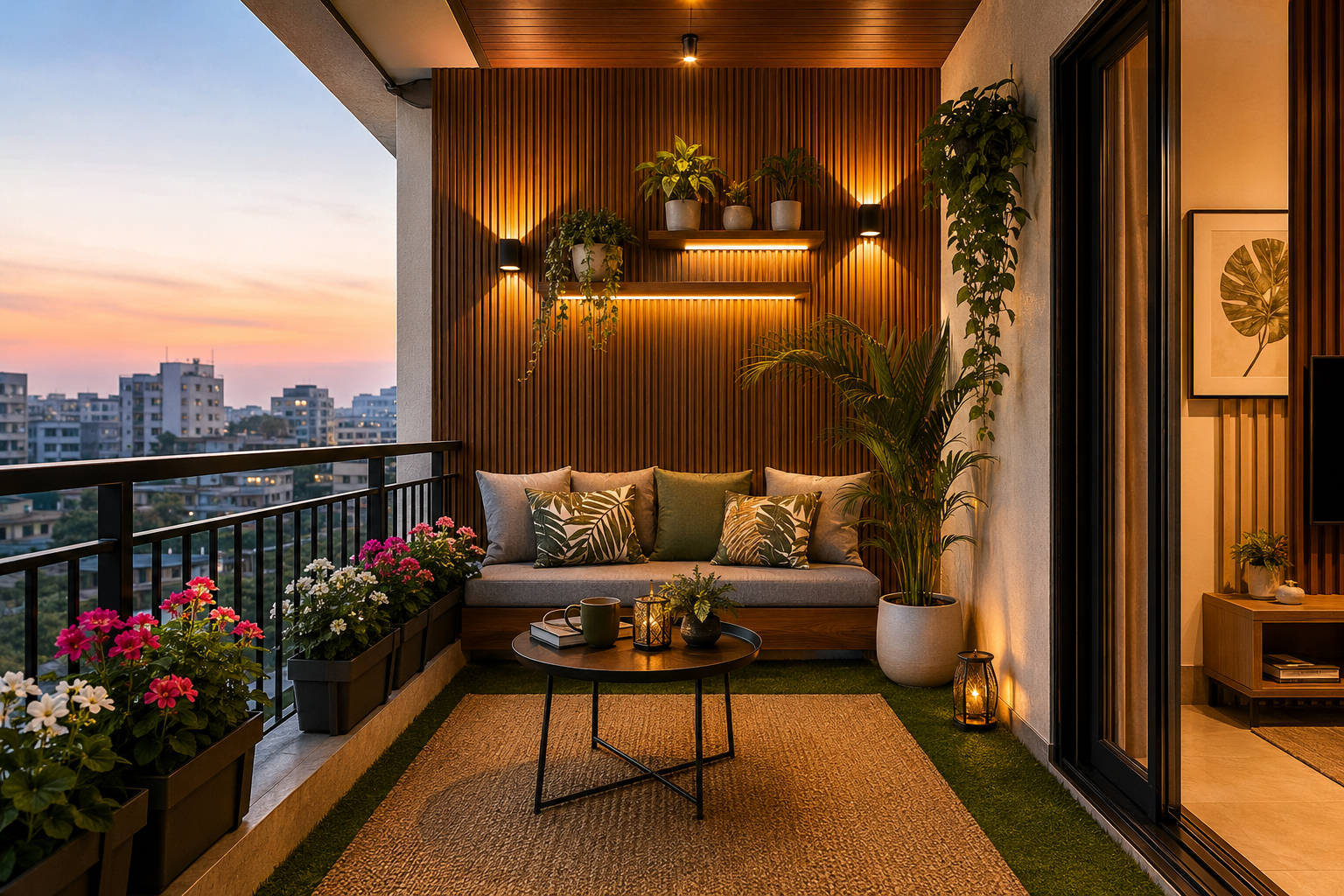 Modern Balcony Design Ideas for Indian Homes Modern Balcony Design Ideas for Indian Homes